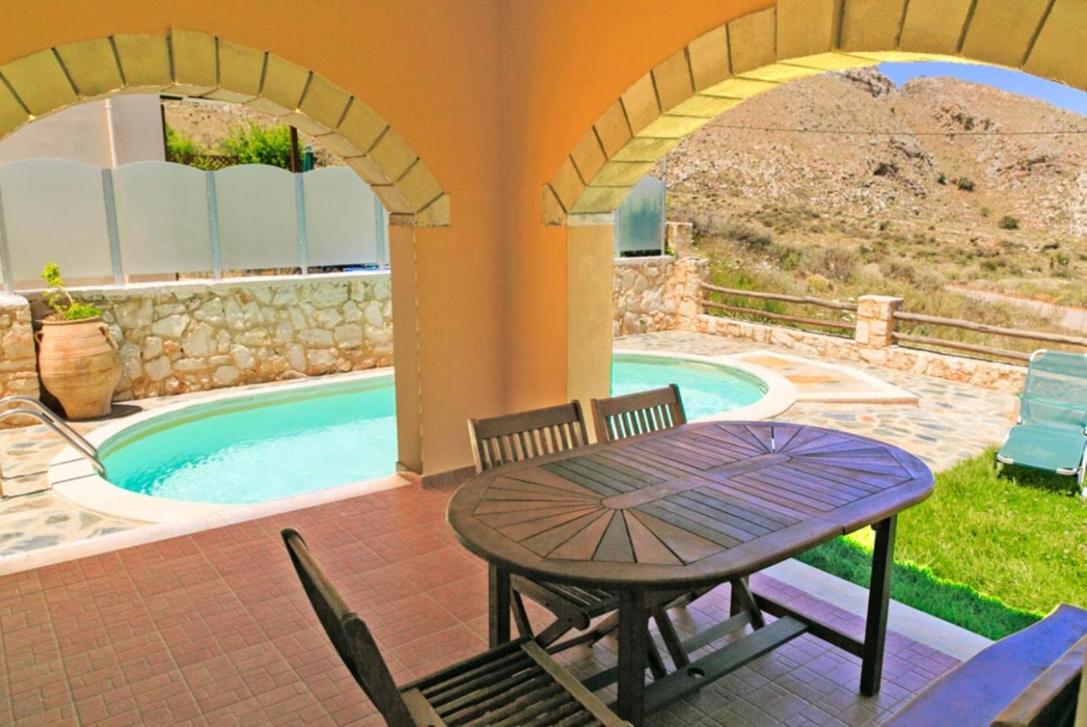 Villa Neria Aptera Exterior foto